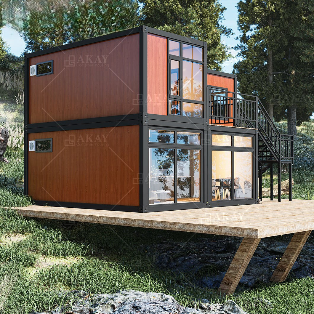 Customizable Modern Container House – 20FT/40FT Sizes | Durable Steel, Wooden, and Log Construction with Sandwich Panel Walls | Perfect for Office, Hotel, Villa, Workshop, and Warehouse | Portable, Eco-friendly, CE Certified